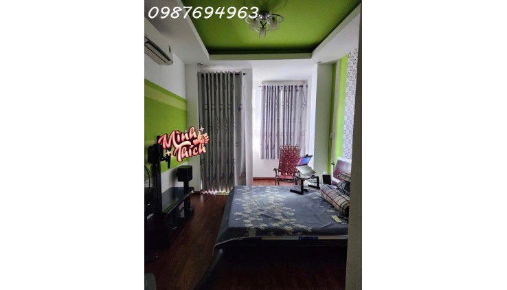 QUẬN 7, TÂN KIỂNG - NHÀ MỚI ĐẸP SÁT CHỢ KINH DOANH ĐA NGÀNH NGHỀ 76M2 4 TẦNG BTCT SỔ NỞ HẬU - XÉM 13T